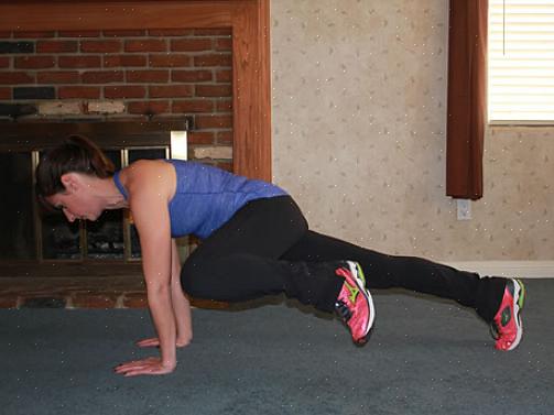 השרירים שהקרש מתאמן