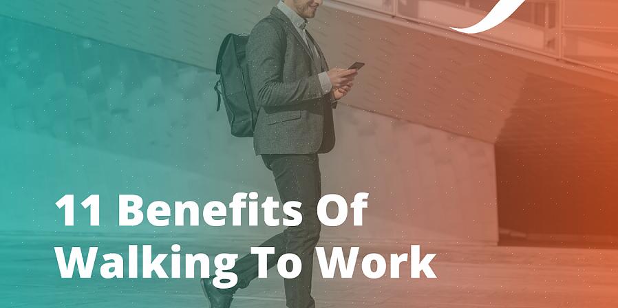 להלן כמה מהיתרונות האפשריים מהם תוכלו ליהנות מהליכה לעבודה