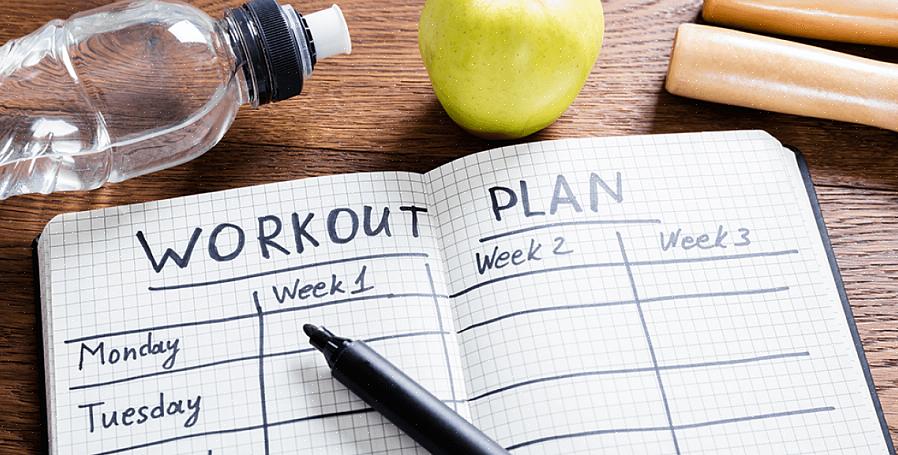 ברור שעל ידי יצירה והיצמדות לתוכנית אימונים יעילה