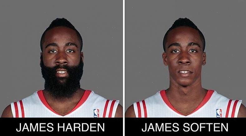 לג'יימס הארדן היה שיער פנים במדינת אריזונה במהלך שנות הקולג' שלו