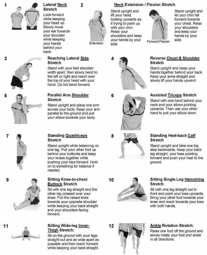 אל תהססו להשתמש בעצות המתיחות במאמר זה כדי להפיק את המרב מהשגרה שלכם