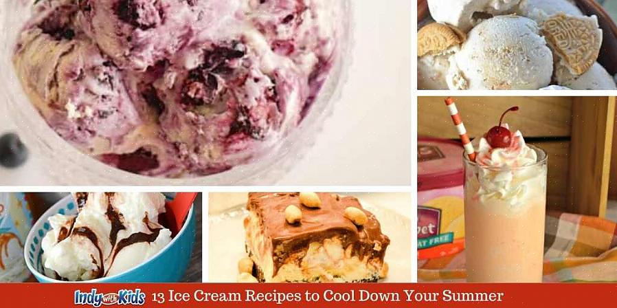 הכנת הגלידה הקיצית הטעימה הזו מורכבת משלב אחד בלבד