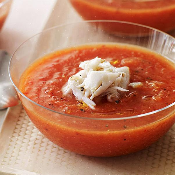 הצבע המתקבל של הגספאצ'ו שלך ישתנה בהתאם לצבע המרכיב שלך