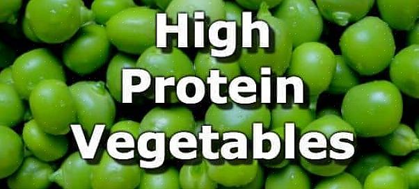 ארבעה ירקות עשירים בחלבון