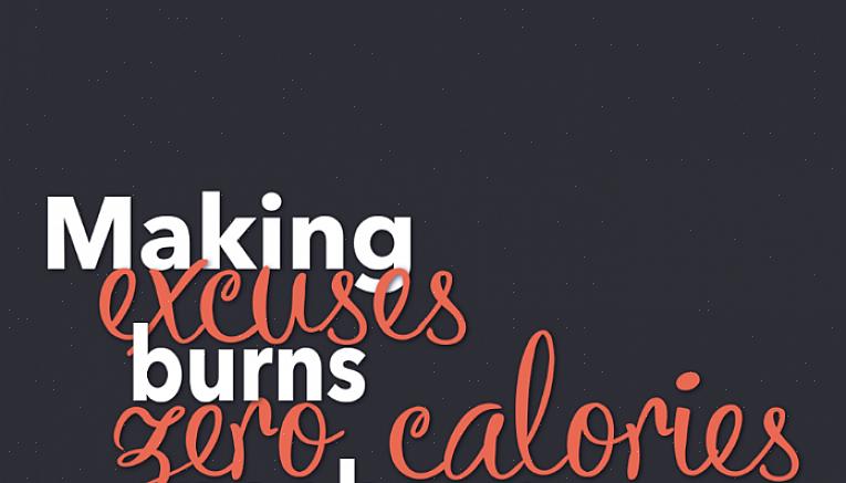 אבל אנשים עדיין מוצאים הרבה תירוצים להימנע מכך