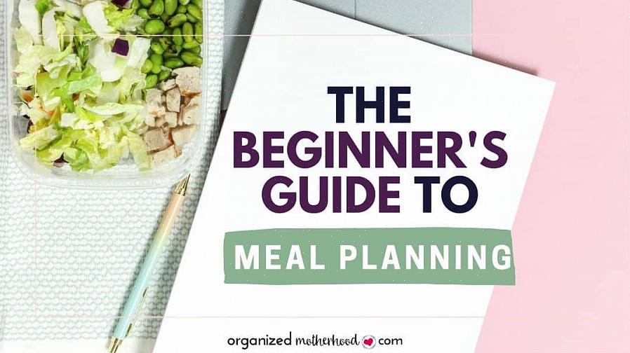 תכינו תכנית ארוחות שבועית בהתאם להנחיות שנספק לכם להלן