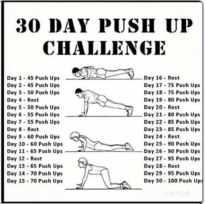 ישנן קווים מנחים מסוימים שעליך לעקוב אחריהם כדי לבצע את האתגר של 50 שכיבות סמיכה למשך 30 יום