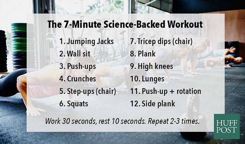 הידעתם ששבע דקות מספיקות כדי לבצע אימון טוב