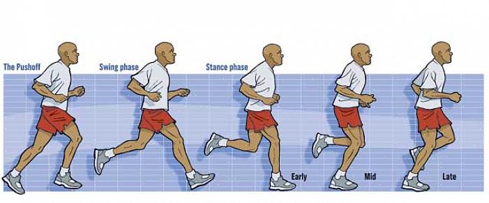 שפר את טכניקת הריצה שלך על ידי הימנעות מנשיאת משקל כלשהו על העקבים