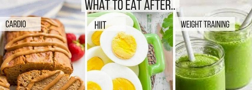 מה שאתה אוכל אחרי האימון הוא חשוב ביותר
