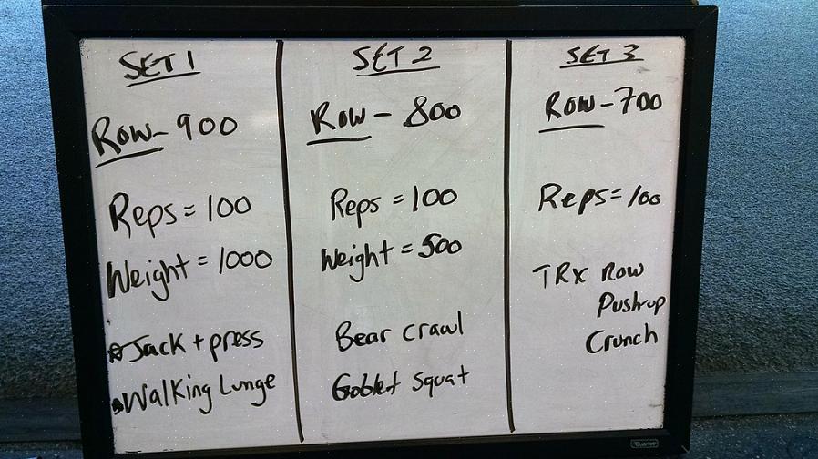 ישנן שגרות רבות שתוכננו במיוחד כדי לאזן אימון גוף מלא כמו אימון 100 חזרות