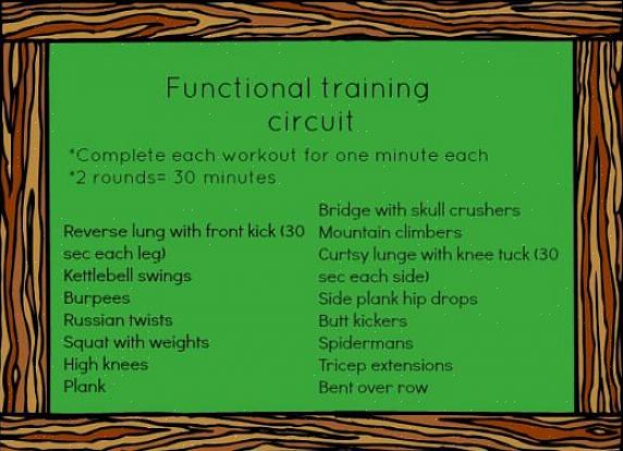 אחד היתרונות העיקריים של אימון פונקציונלי הוא ירידה במשקל